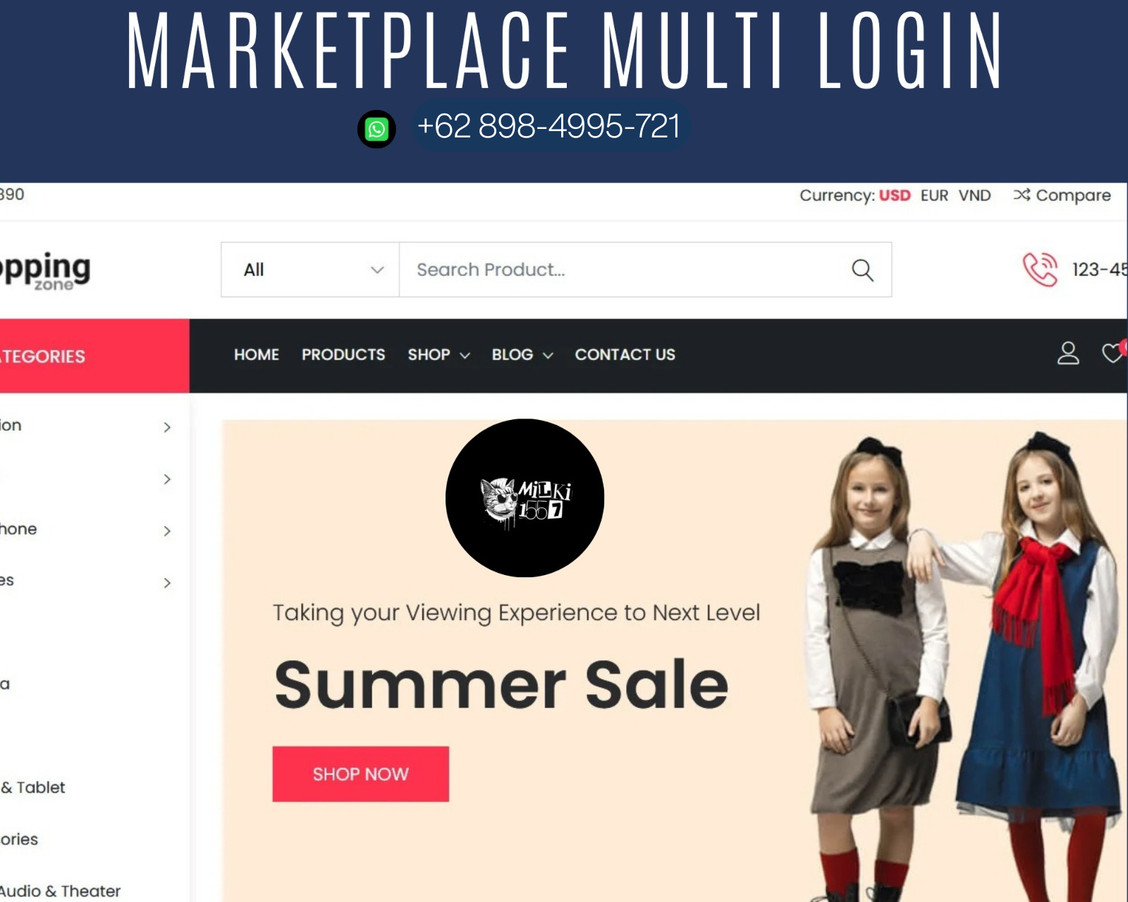 Website Marketplace / E-commerce ( V1 ) - Marketplace / E-commerce