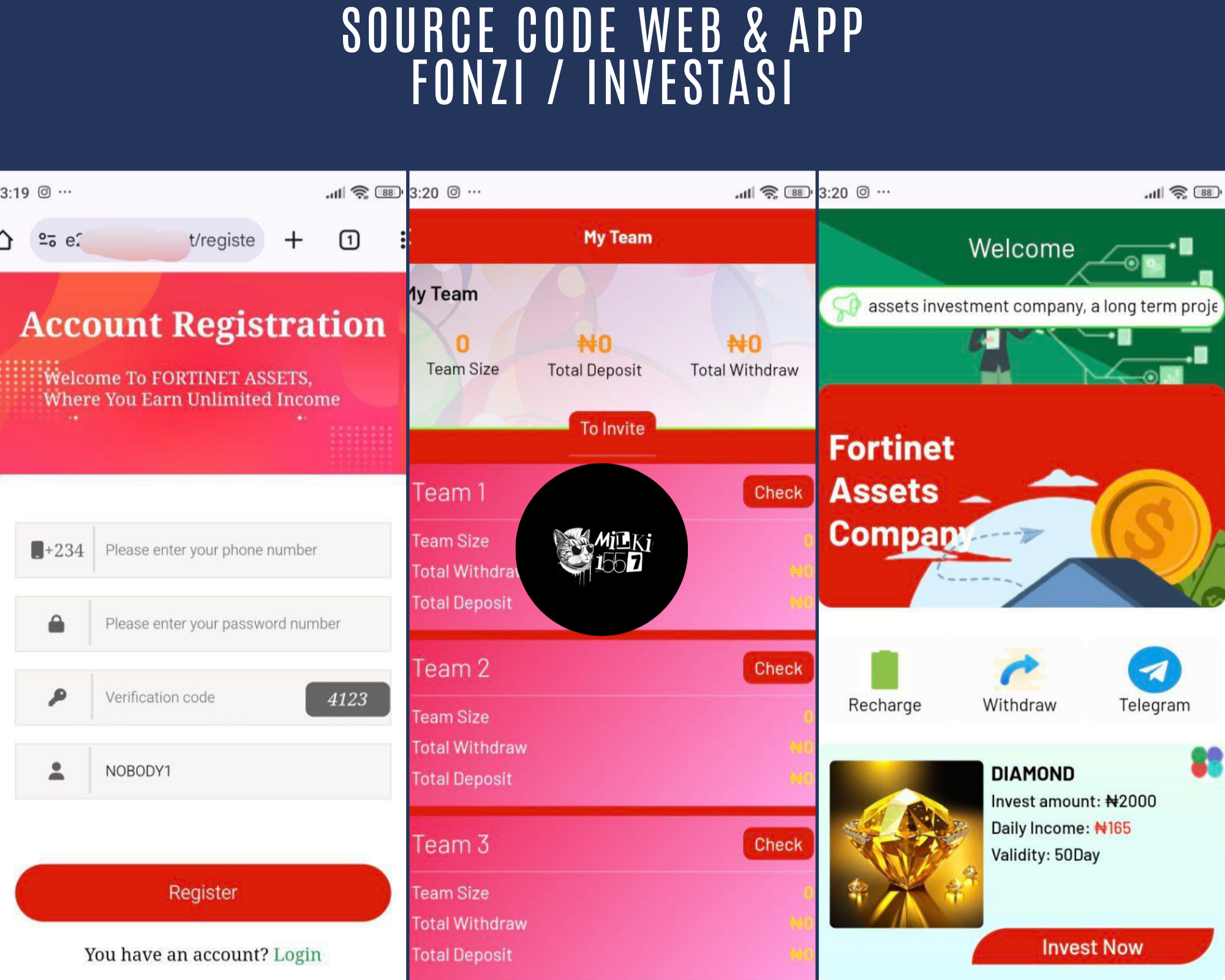 Terima Jasa Pembuatan Website Fonzi / Investasi ( PART 3 ) - Ponzi & Slot