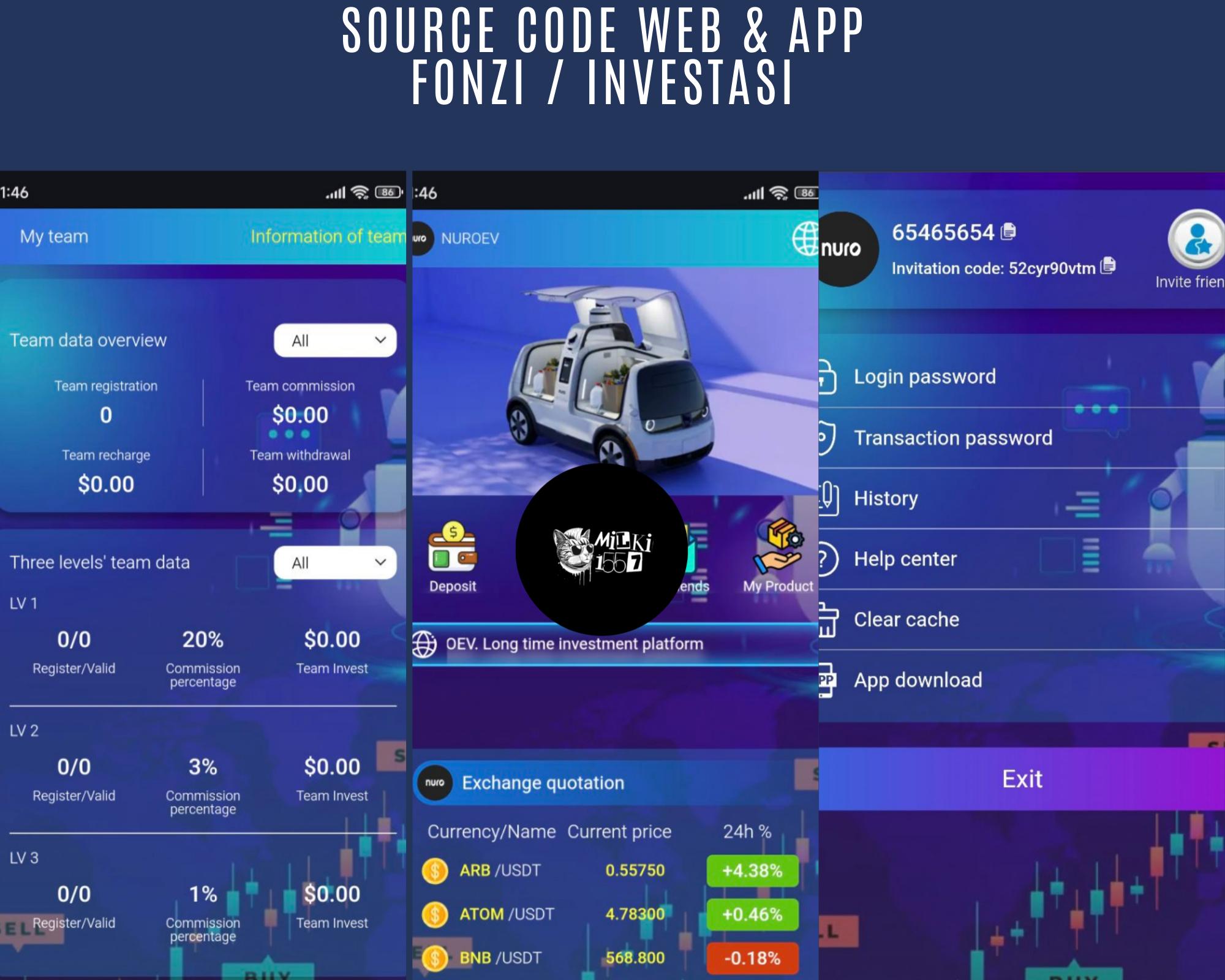 Terima Jasa Pembuatan Website Fonzi / Investasi ( PART 37 ) - Ponzi & Slot