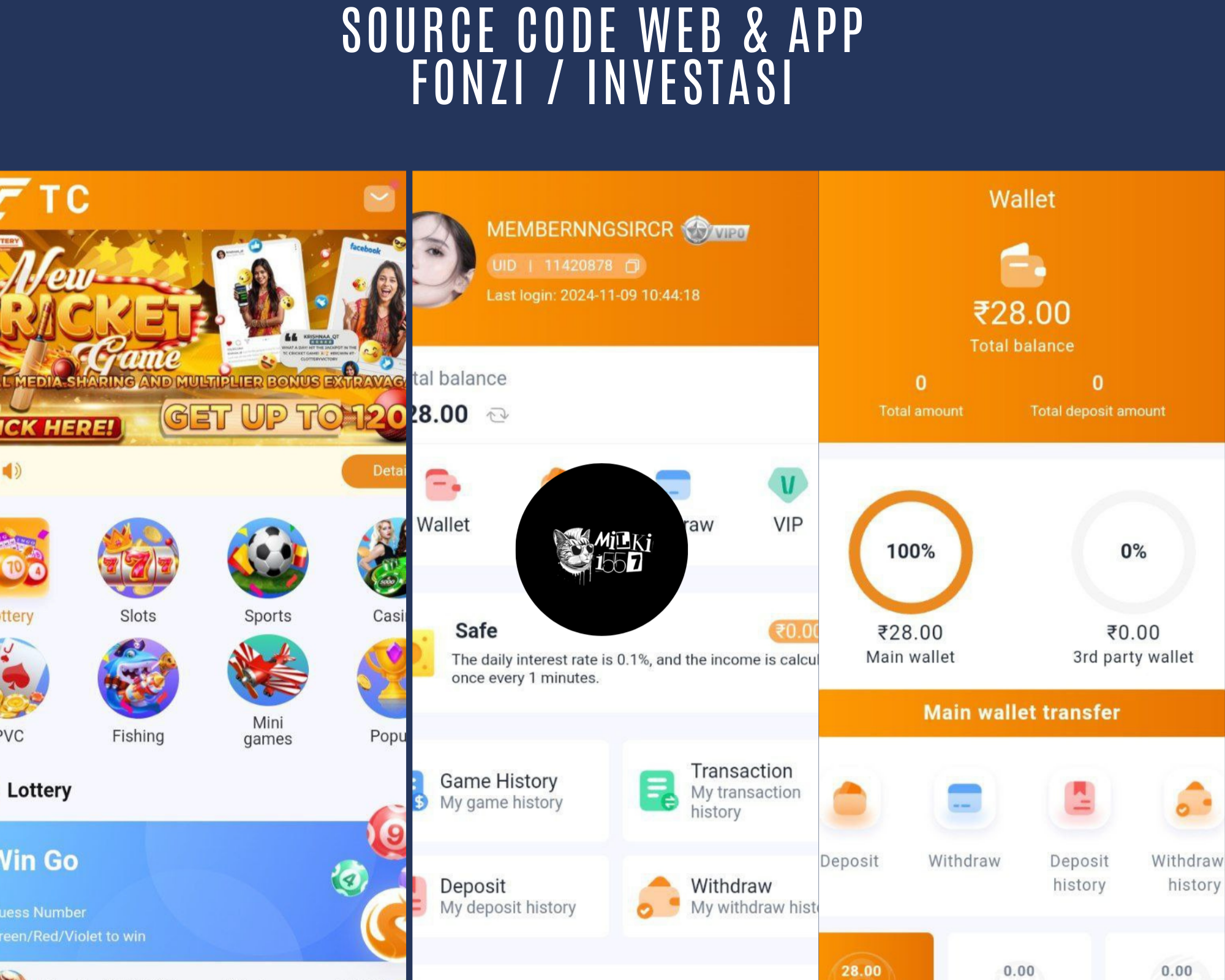 Terima Jasa Pembuatan Website Fonzi / Investasi ( PART 30 ) - Ponzi & Slot