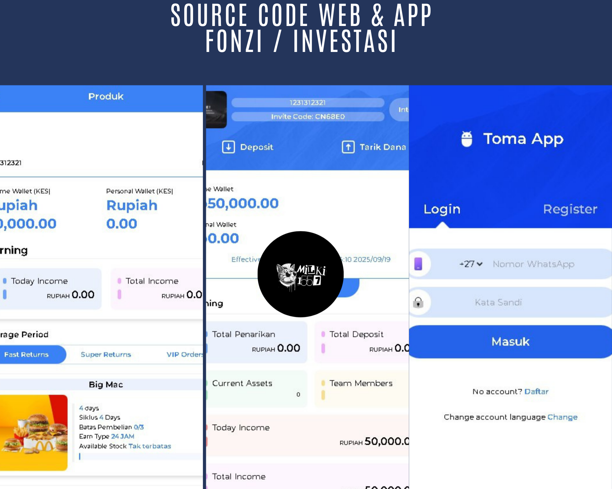 Terima Jasa Pembuatan Website Fonzi / Investasi ( PART 69 ) - Ponzi & Slot