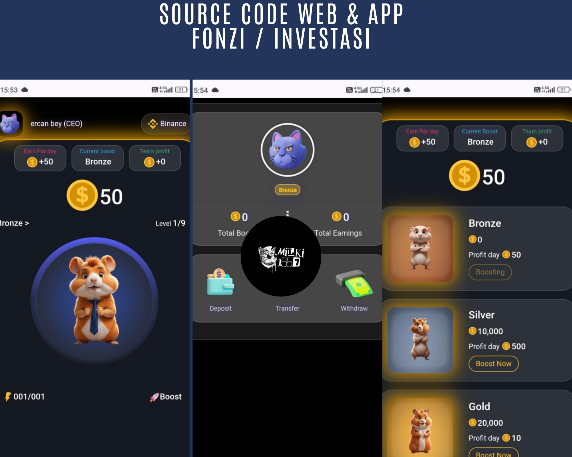 Terima Jasa Pembuatan Website Fonzi / Investasi ( PART 53 ) - Ponzi & Slot