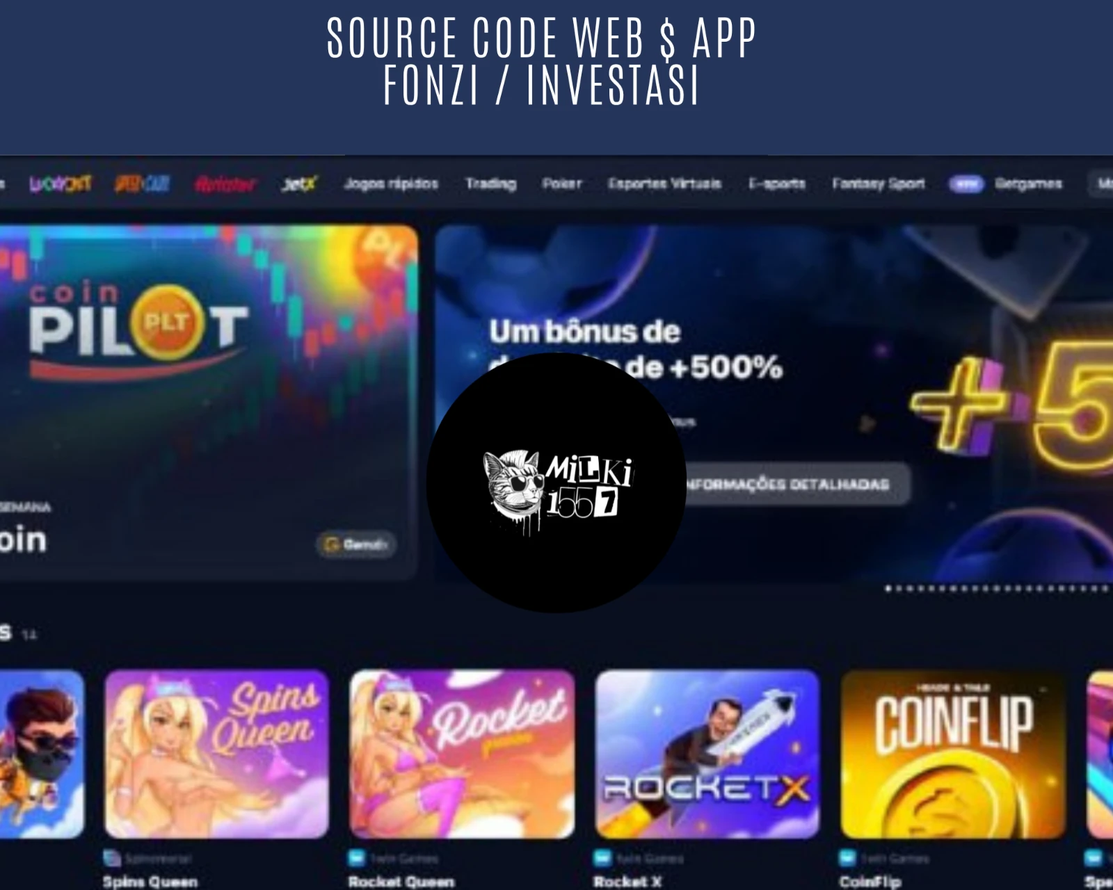 Terima Jasa Pembuatan Website Fonzi / Investasi ( PART 121 ) - Ponzi & Slot