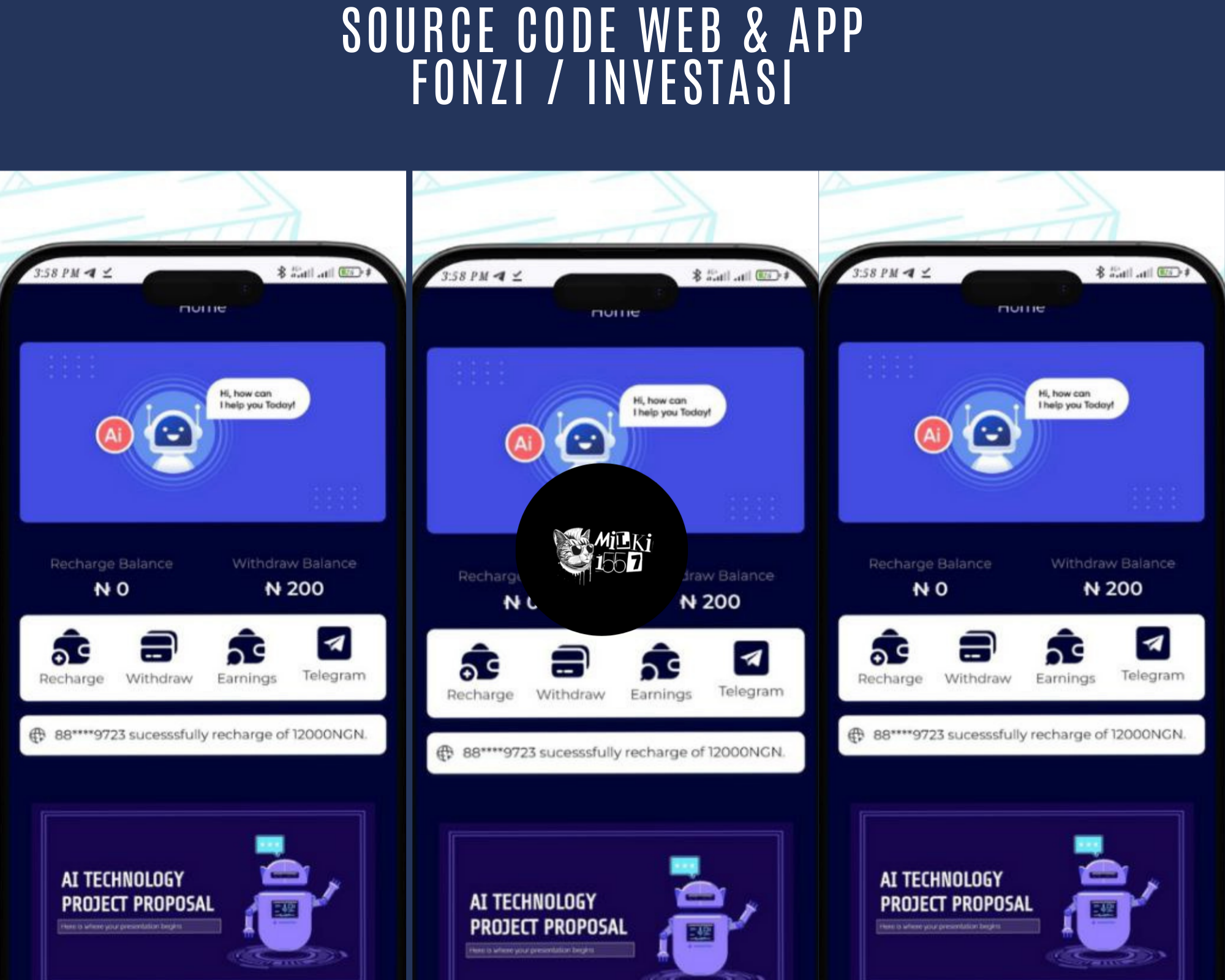 Terima Jasa Pembuatan Website Fonzi / Investasi ( PART 56 ) - Ponzi & Slot