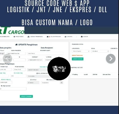 Aplikasi software Logistik berbasis web yang dapat diakses dimana saja